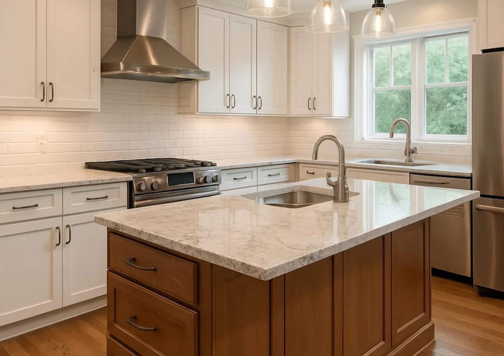 Trim and cabinet finish details